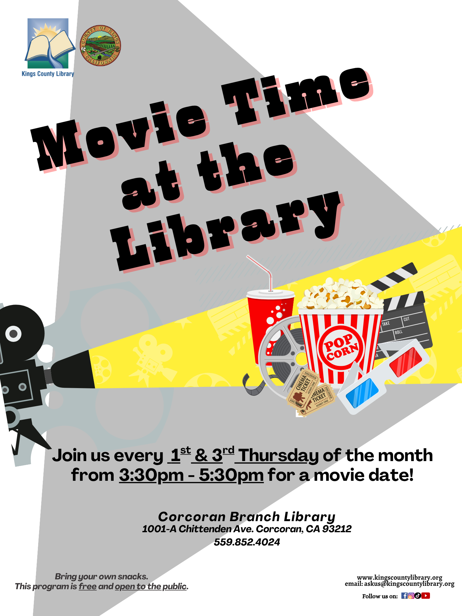 Movie Time at the Library